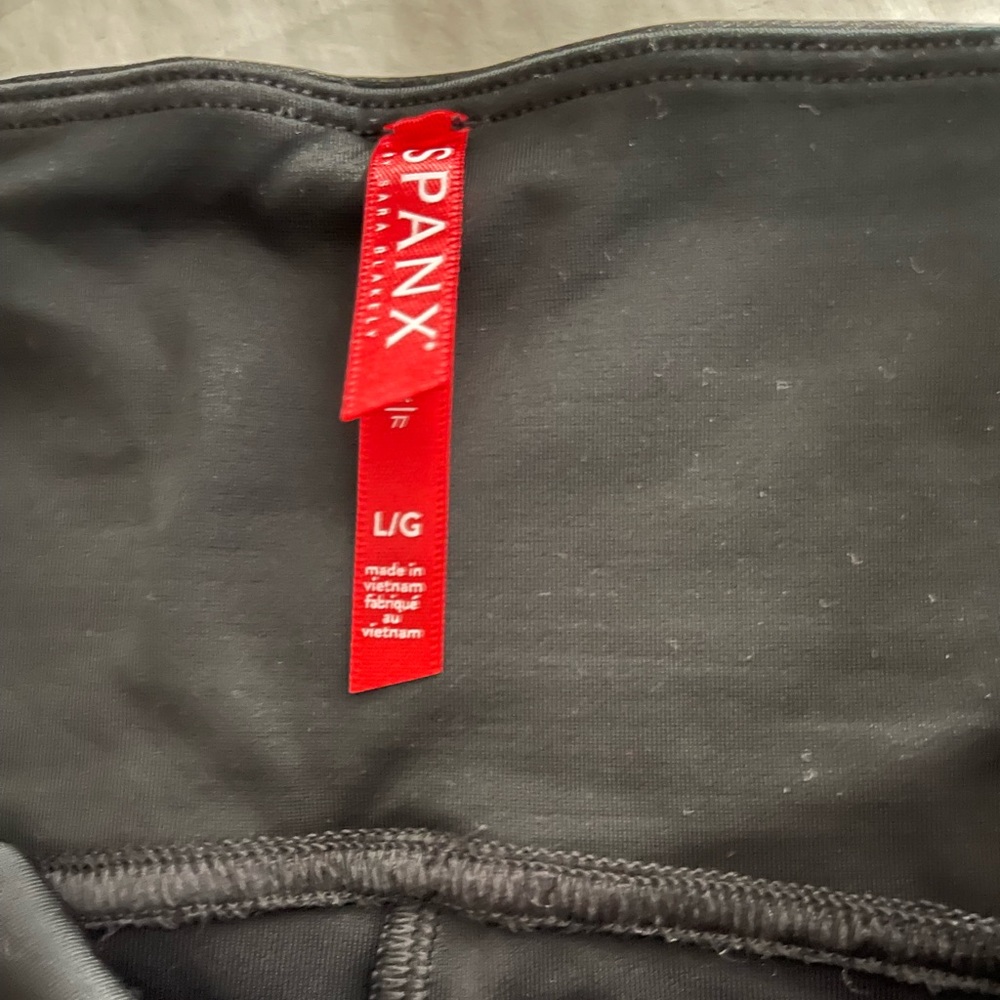 Leather like Spanx Leggings